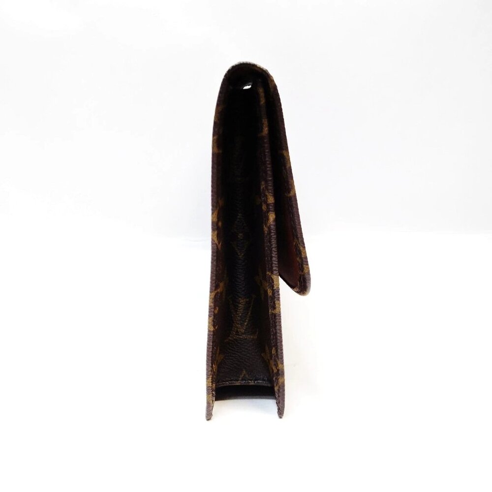 Authentic Louis Vuitton Pochette Rabat Brown Monogram Clutch Bag mn520-022826 - Picture 4 of 16